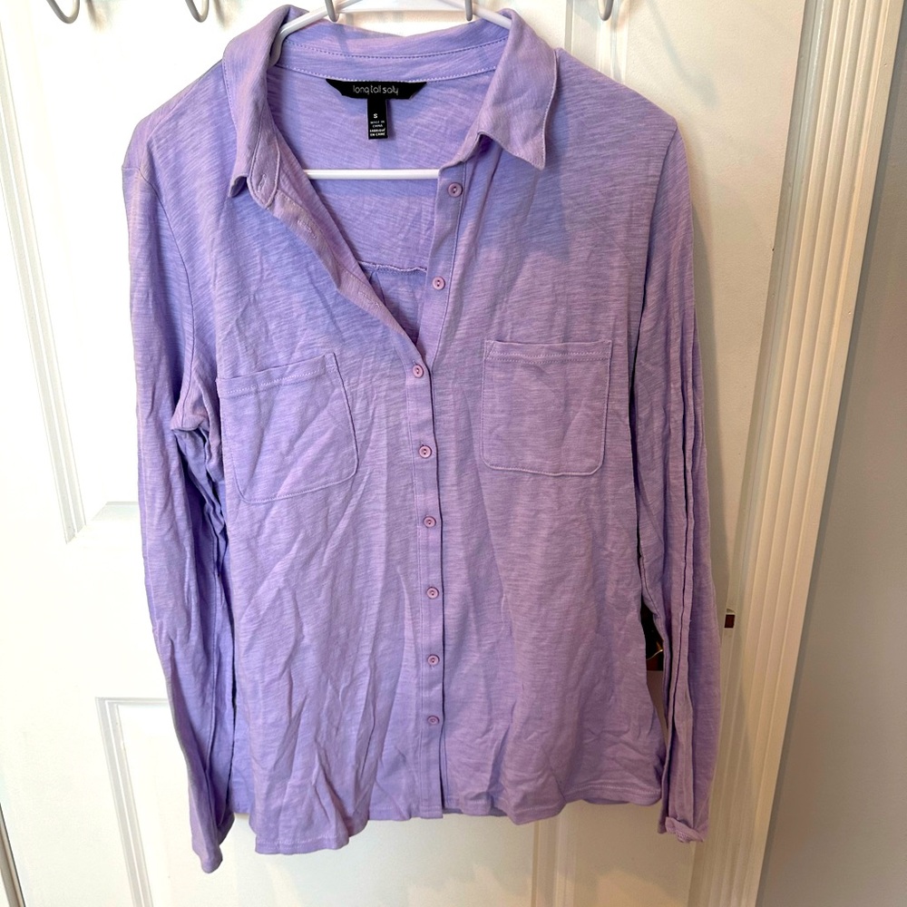 *NEW*Sz S*Long Tall Sally Button down long sleeve